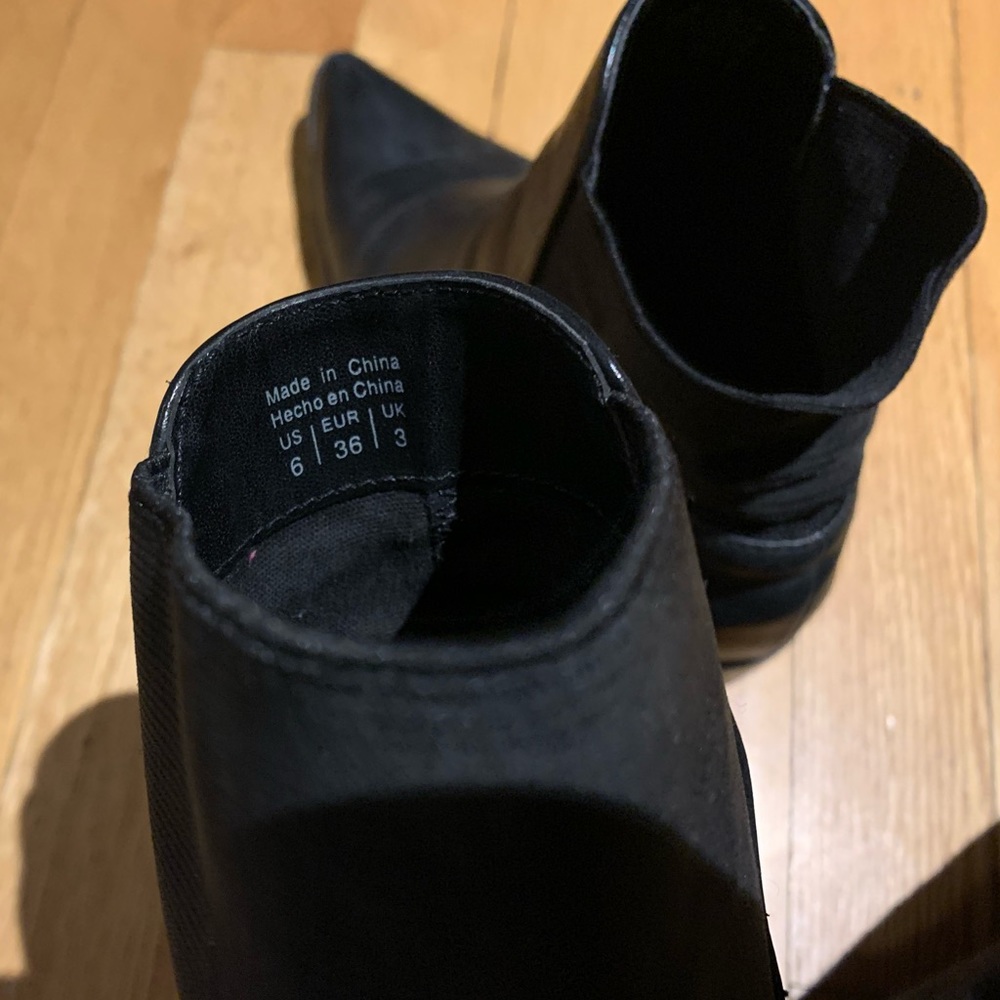 Aldo Black leather boots - Picture 5 of 7